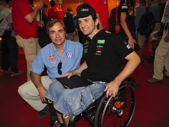 Isidre Esteve: "El objetivo era acabar el Dakar 2009"