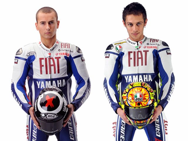 Presentación del equipo Fiat Yamaha 2009 de MotoGP