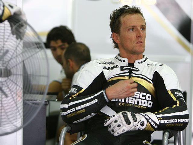 Sete Gibernau (Ducati), lesionado, no participará en el test de Losail