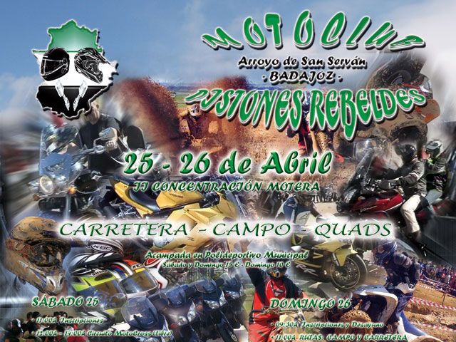 Concentración Motera Campo y Carretera Pistones Rebeldes