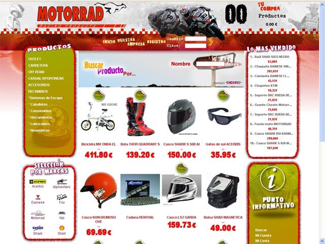 Motorrad abre su tienda virtual