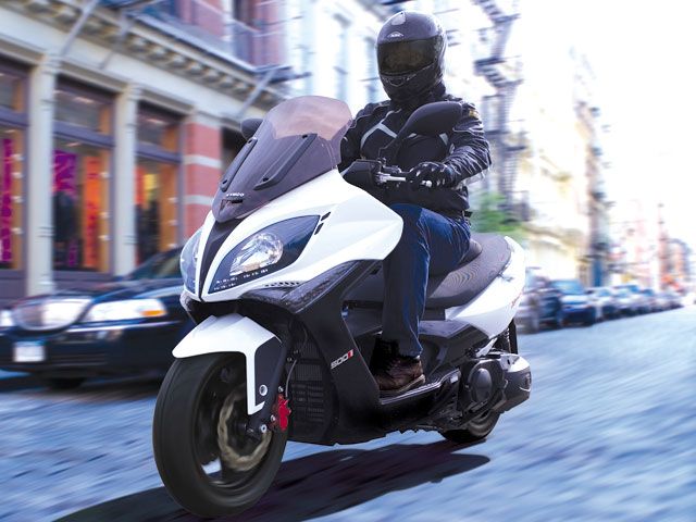 KYMCO Xciting 500 2009, tercera generación del maxi scooter