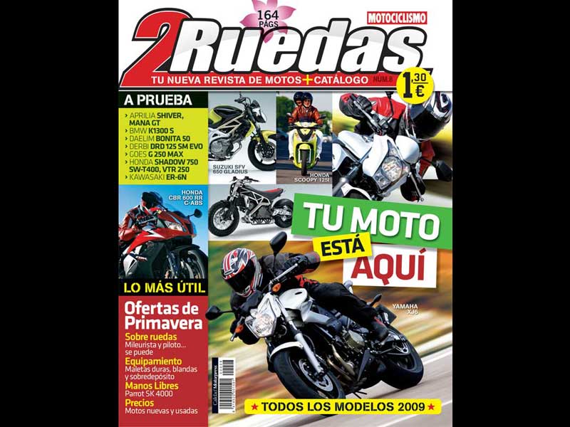 El nuevo 2Ruedas, ya a la venta por 1,30 euros