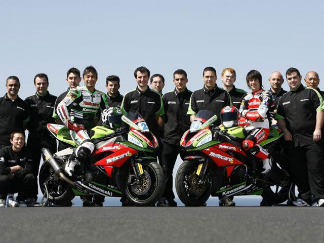 Kawasaki Racing Team SBK se presenta oficialmente