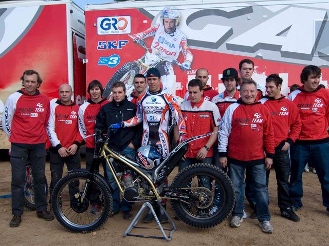 Equipo Gas Gas de Trial 2009