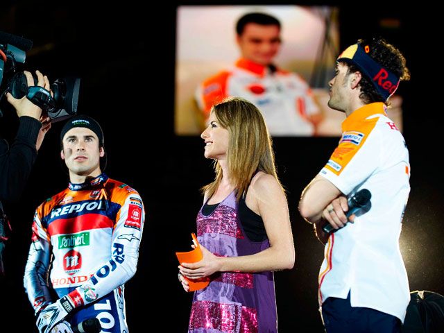 Presentación del equipo Honda Repsol de MotoGP