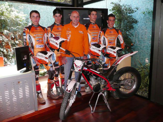 Jordi Tarrés presenta su nuevo equipo de Trial con Gas Gas