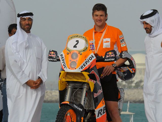 Marc Coma con KTM: Victoria final en la primera prueba del Mundial de Raids