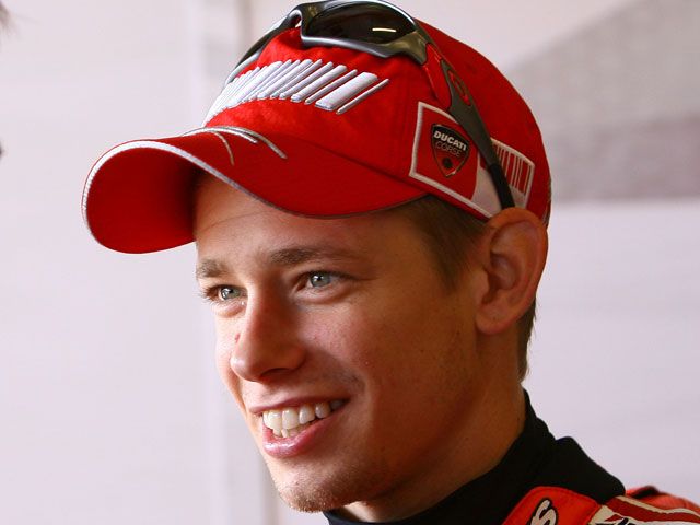 Casey Stoner (Ducati): "No sé de dónde ha salido este tiempo"