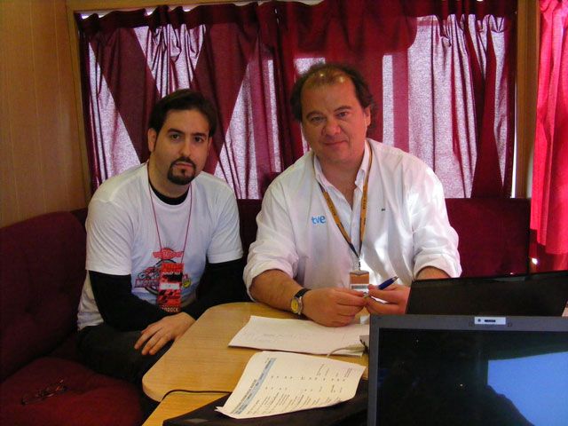 Entrevista a Javier Grima, productor de TVE en MotoGP