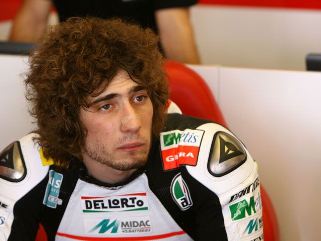 Simoncelli (Gilera) se lesiona y es duda para Qatar