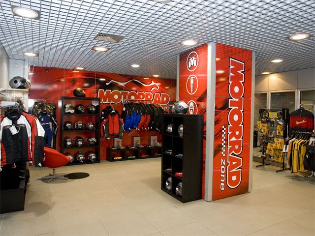 Motorrad Zone, boutique de carretera