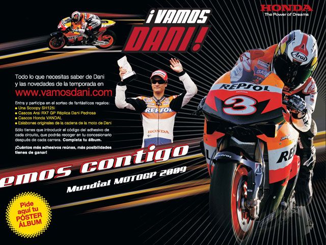 ¡Vamos Dani!, nueva campaña Honda
