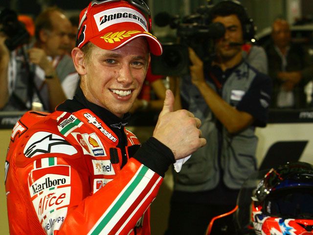 Stoner: "En Motegi he subido al podio en todas las categorías"