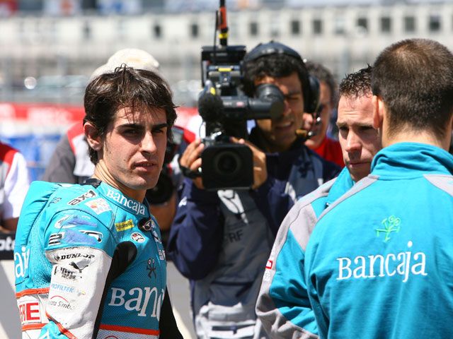 J. Simón (Aprilia): "Estoy contento porque he dado el máximo"
