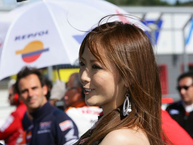 Las chicas del Gran Premio de Japón