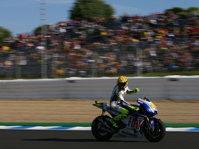 Valentino Rossi (Yamaha): "Es especial ganar en Jerez"