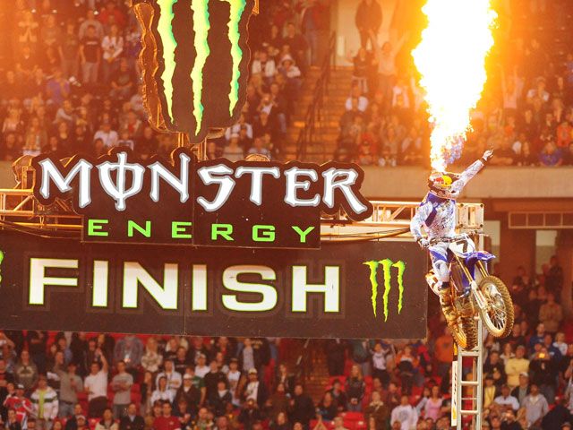 James Stewart (Yamaha), campeón del mundo de Supercross