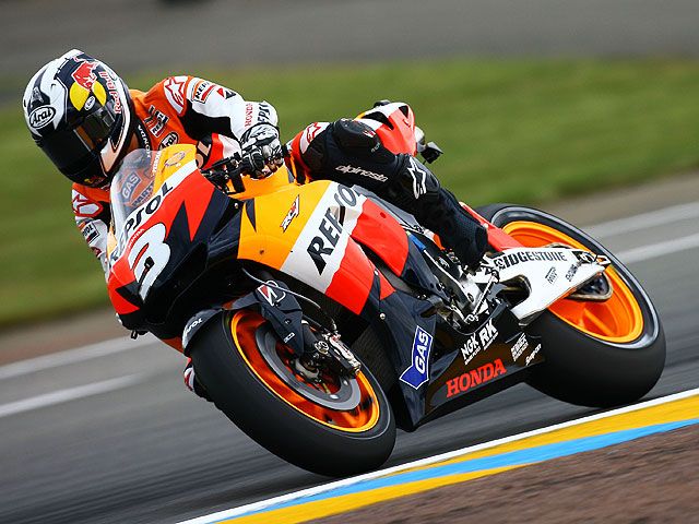Pole in extremis de Dani Pedrosa (Honda)