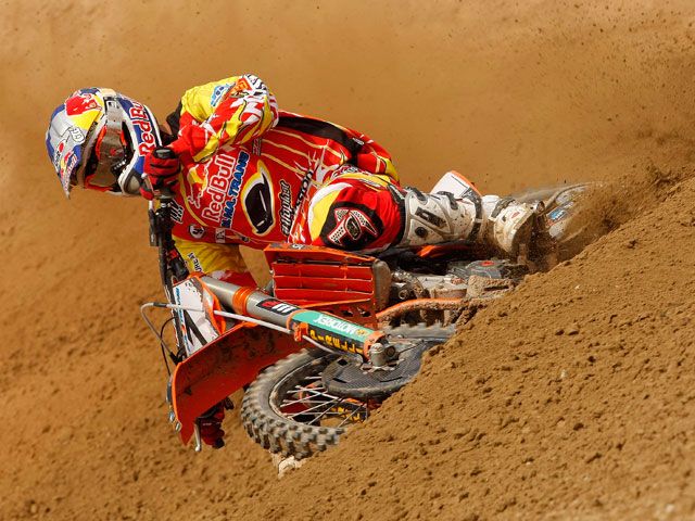 Barragán (KTM) triunfa en el Motocross de Bellpuig