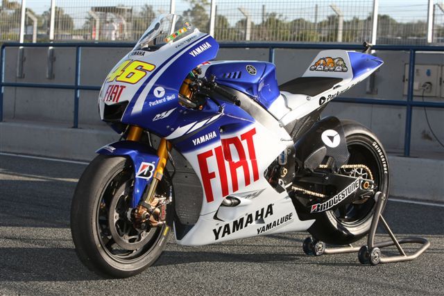 La moto de Rossi y Lorenzo: Yamaha YZR-M1