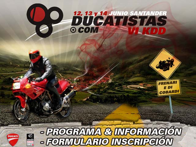 Sexta quedada de Ducati en Santander