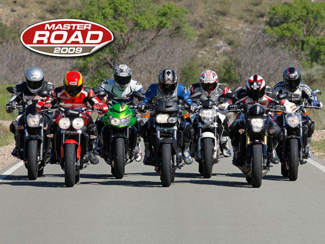 Comparativa motos Master Road 2009