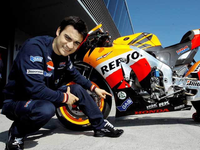 MotoGP. Dani Pedrosa aguantará el dolor en Montmeló