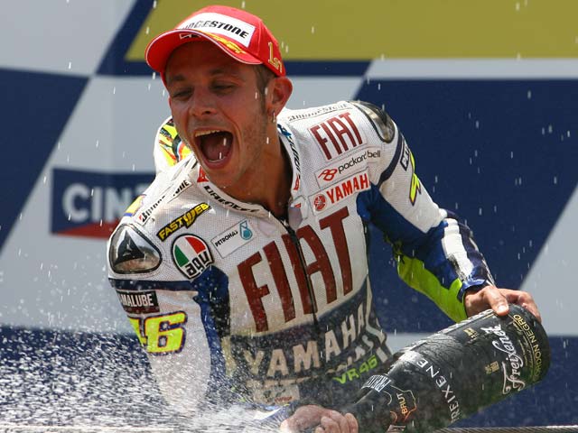 Valentino Rossi tras el Gran Premio de Catalunya: "Mamma mia"