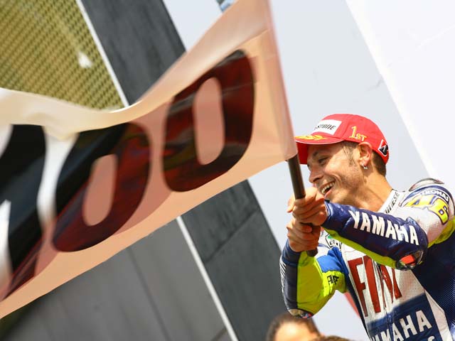 Valentino Rossi: "Es grande lograr 100 victorias en el Mundial de Motociclismo"