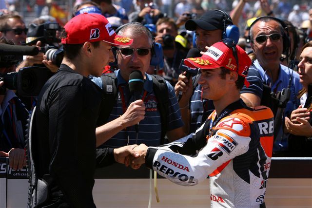 Dani Pedrosa: "Esta victoria de Laguna Seca llega en el mejor momento"