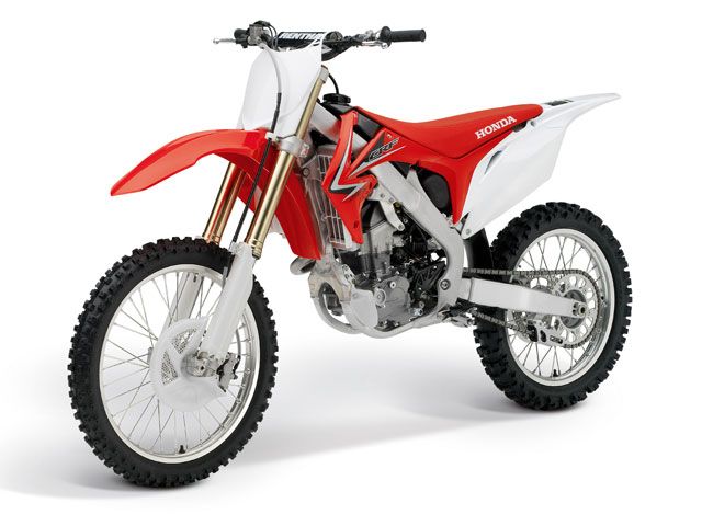 Honda CRF 450 R y Honda CRF 250 R 2010