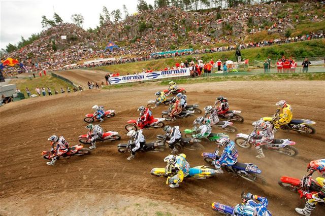 El Mundial de Motocross en Uddevalla (Suecia) en fotos