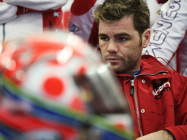 Fonsi Nieto, con una Ducati 1098R en el Mundial de SBK