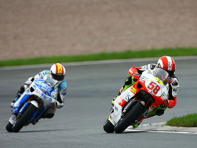 Simoncelli gana en Sachsenring, Debón y Bautista podio