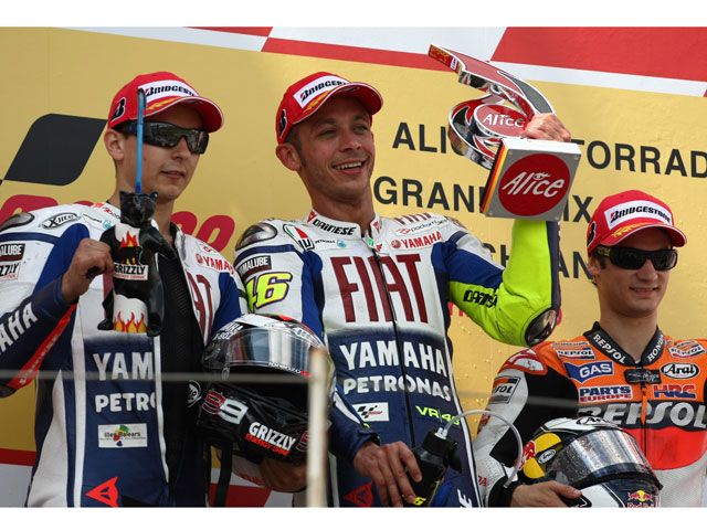 Valentino Rossi: "Ha sido una victoria muy importante"