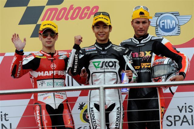 Los pilotos de 125 y 250 en Brno