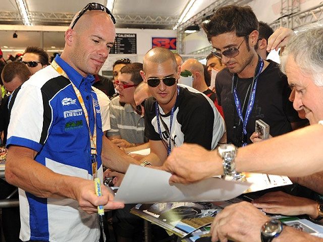 Laconi, espectador de lujo en Imola
