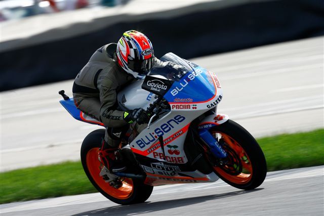Schwantz probó la Moto2 de BQR en Indianápolis