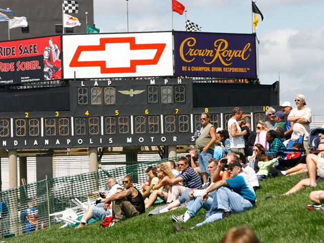 El ambiente del Gran Premio de Indianápolis