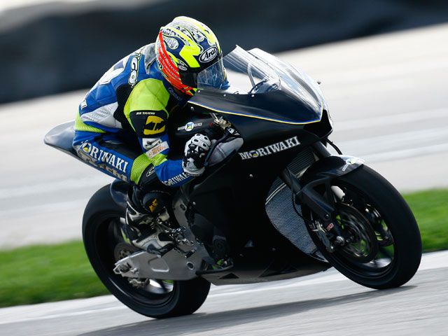 Moriwaki MD600, la Moto2 japonesa rodó en Indianápolis