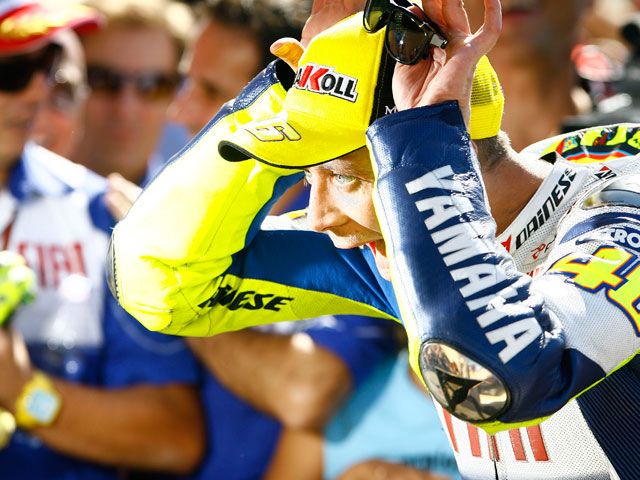 Valentino Rossi: "Hoy el burro ha volado"