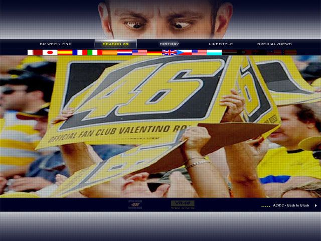Valentino Rossi ya tiene web