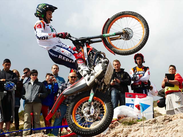 Toni Bou, más lider del Campeonato de España de Trial