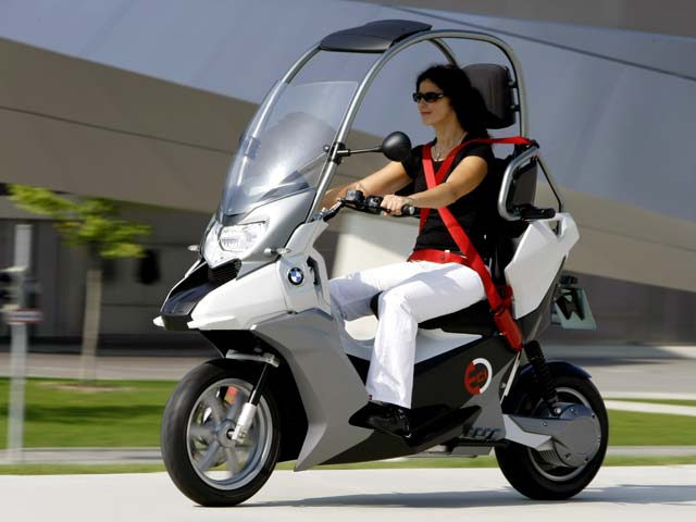 Scooter eléctrico: BMW C1-E