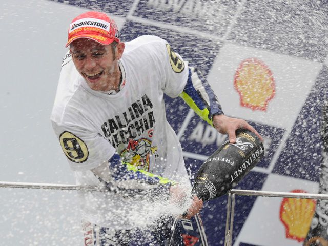 Valentino Rossi, Campeón del Mundo de MotoGP 2009 tras el GP de Malasia