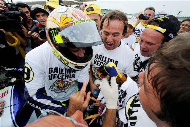 Valentino Rossi: "Es increíble ser campeón del mundo de nuevo"