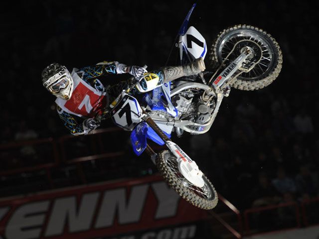 James Stewart, favorito en el Supercross de París