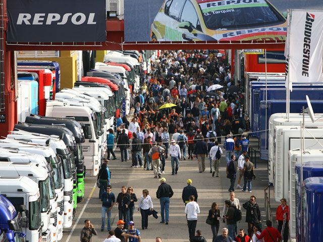 El GP de Valencia con el Team Bancaja Aspar