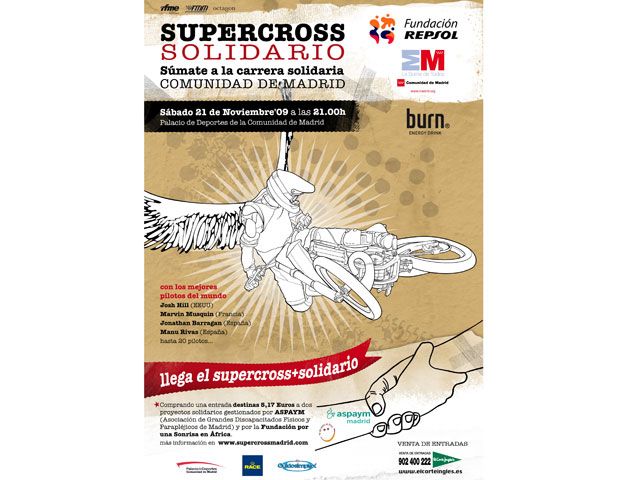 Supercross Solidario Comunidad de Madrid